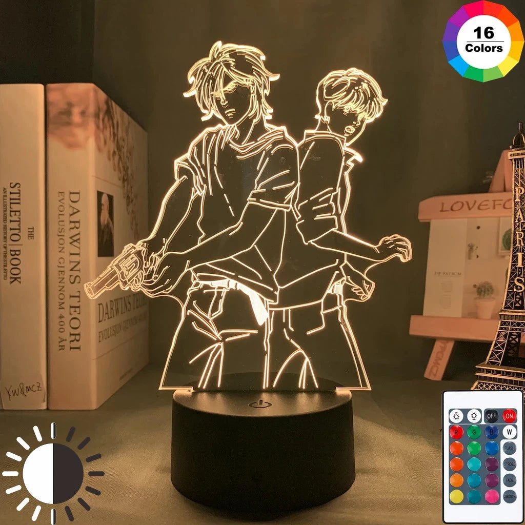 Colorful Anime Nightlight Decoration Lamps