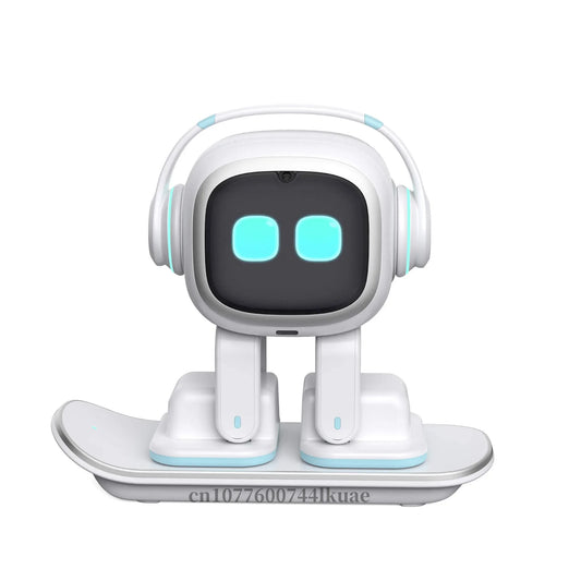 White EMO Voice Robot Smart AI Companion