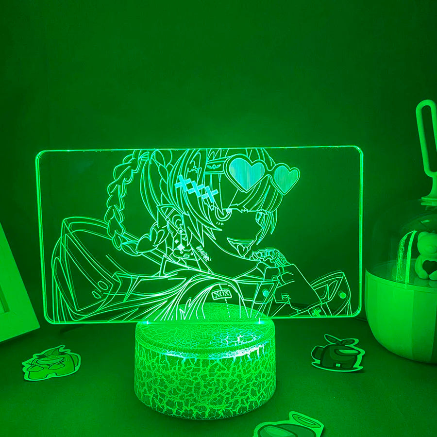 Nazuna Nanakusa 3D Neon Night Lights