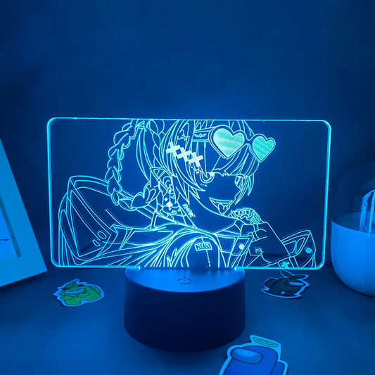 Nazuna Nanakusa 3D Neon Night Lights