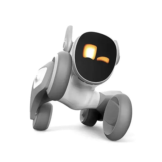 Electronic Dog Companion with Interactive Programming