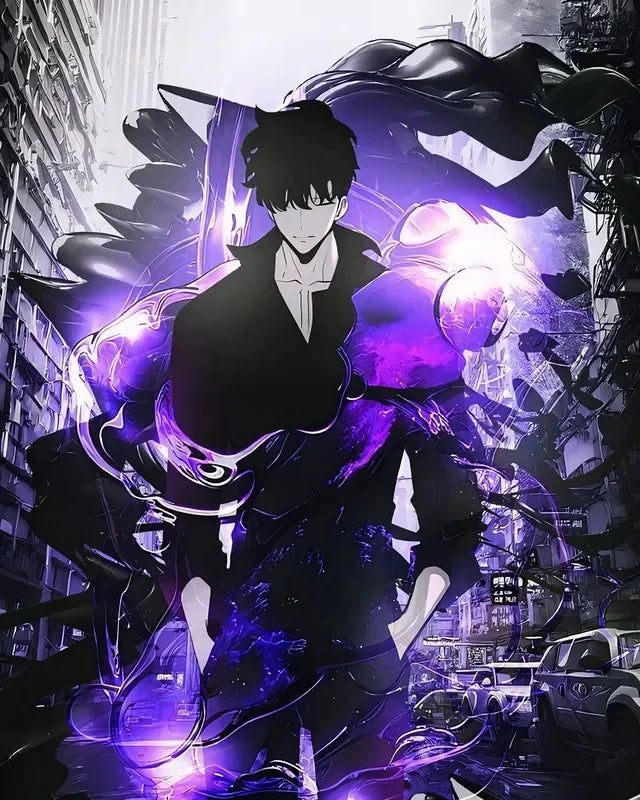 Solo Leveling Anime Poster For Living Room Home Decor