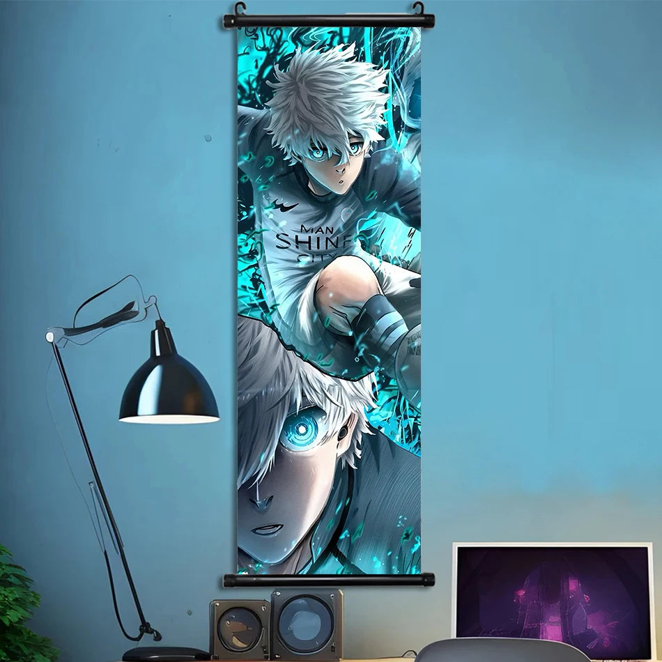 Blue Lock Poster Wall Decor