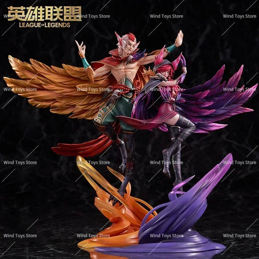 HobbyMax League of Legends Anime Figure Rakan and Xayah