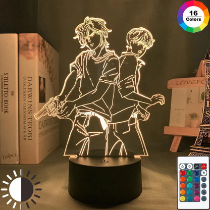 Colorful Anime Nightlight Decoration Lamps
