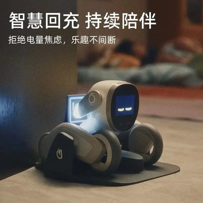 Electronic Dog Companion with Interactive Programming