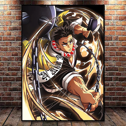 Demon Slayer Wall Art Poster Nezuko And Tanjiro