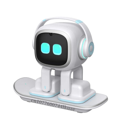 White EMO Voice Robot Smart AI Companion
