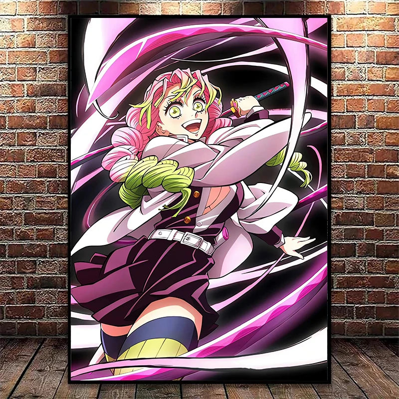 Demon Slayer Wall Art Poster Nezuko And Tanjiro