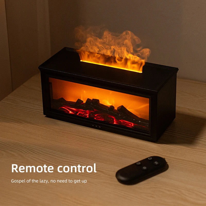 Fireplace diffuser mini flame