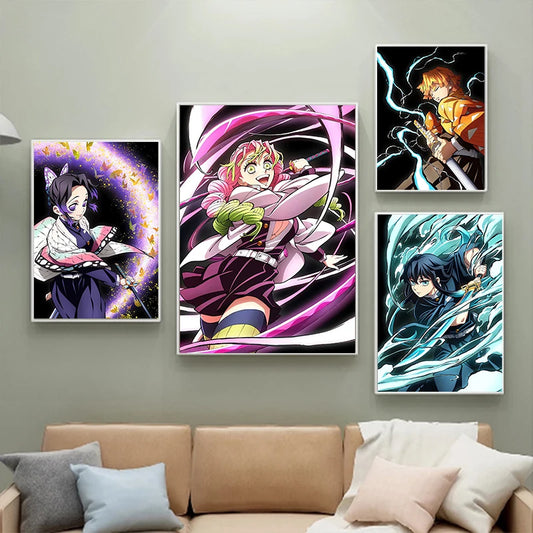 Demon Slayer Wall Art Poster Nezuko And Tanjiro