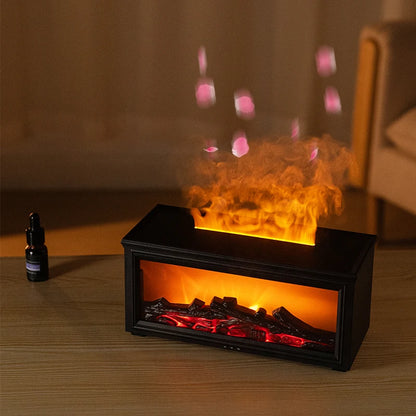 Fireplace diffuser mini flame