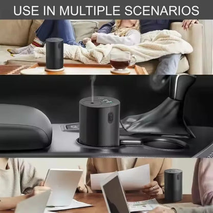Portable Essential Oil Diffuser For Home, Office & Car