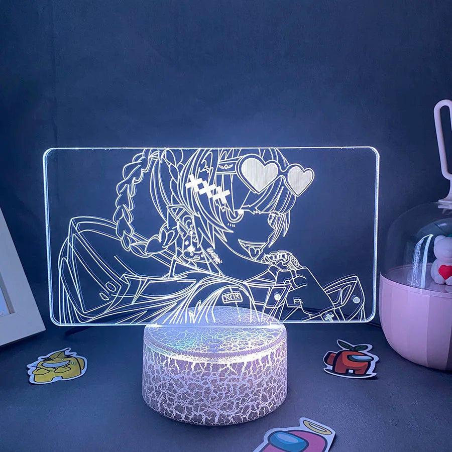 Nazuna Nanakusa 3D Neon Night Lights