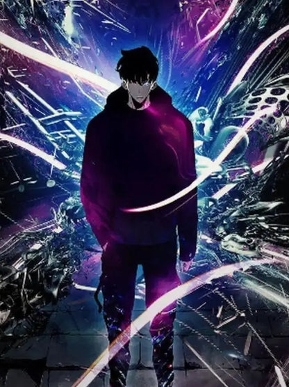 Solo Leveling Anime Poster For Living Room Home Decor