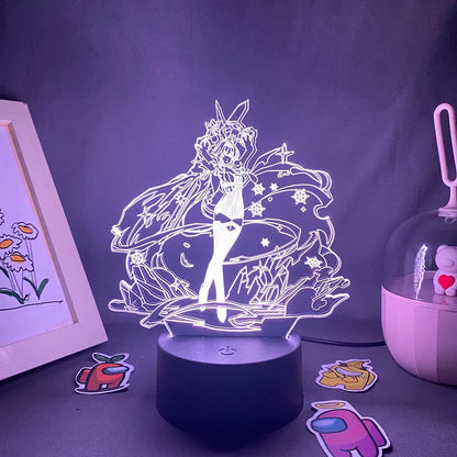 Genshin Impact Eula 3D Night Light
