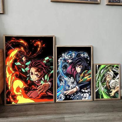 Demon Slayer Wall Art Poster Nezuko And Tanjiro