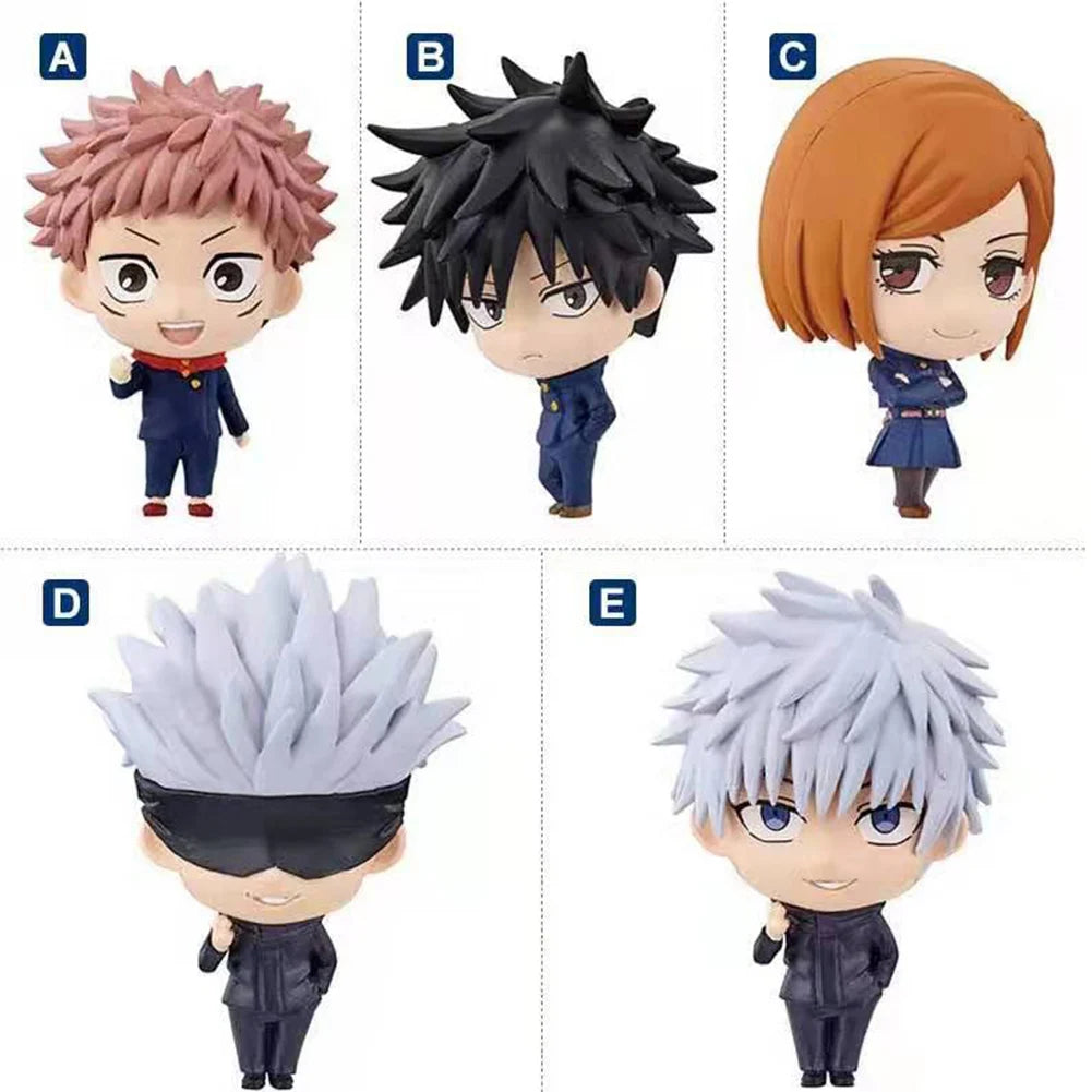 Anime JJK Itadori, Gojo Satoru, Megumi, Sukuna, Nobara Action Figure