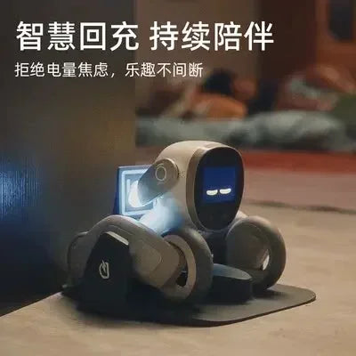 Electronic Dog Companion with Interactive Programming