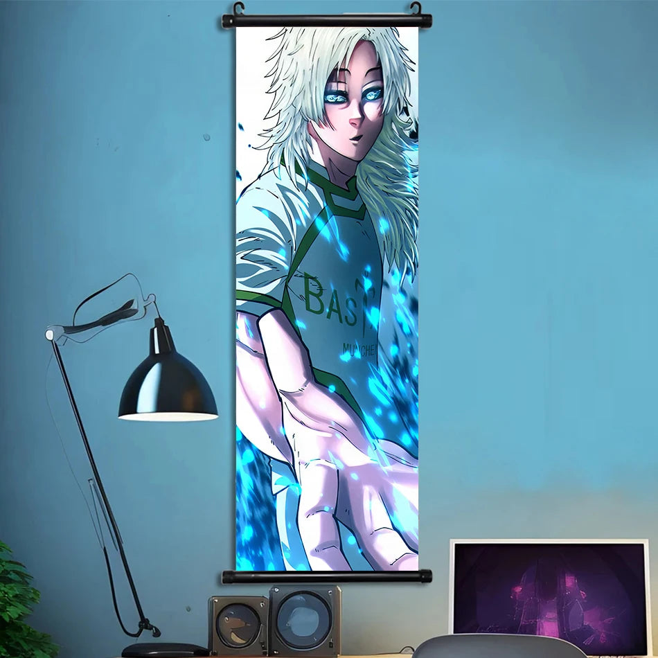 Blue Lock Poster Wall Decor