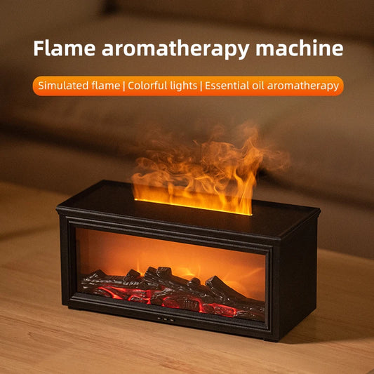 Fireplace diffuser mini flame