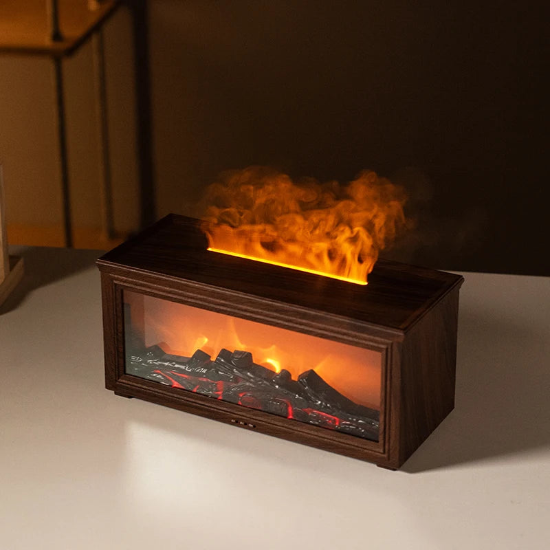 Fireplace diffuser mini flame