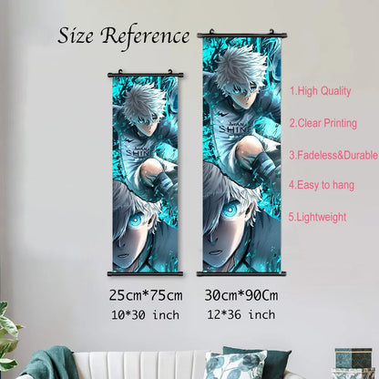 Blue Lock Poster Wall Decor
