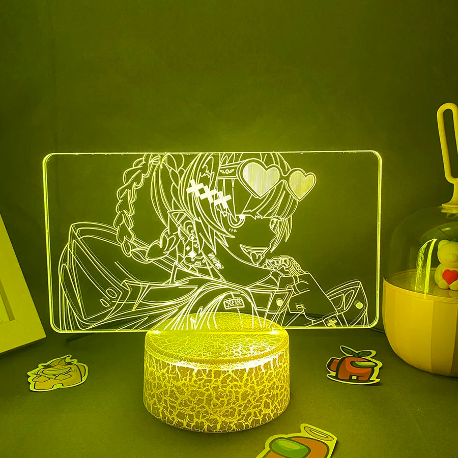 Nazuna Nanakusa 3D Neon Night Lights