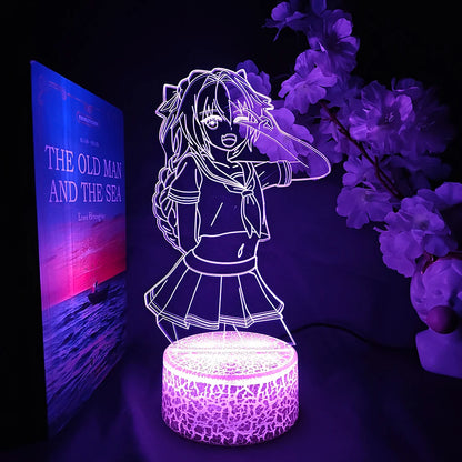 Astolfo 3D Anime Night Lights For Bedroom