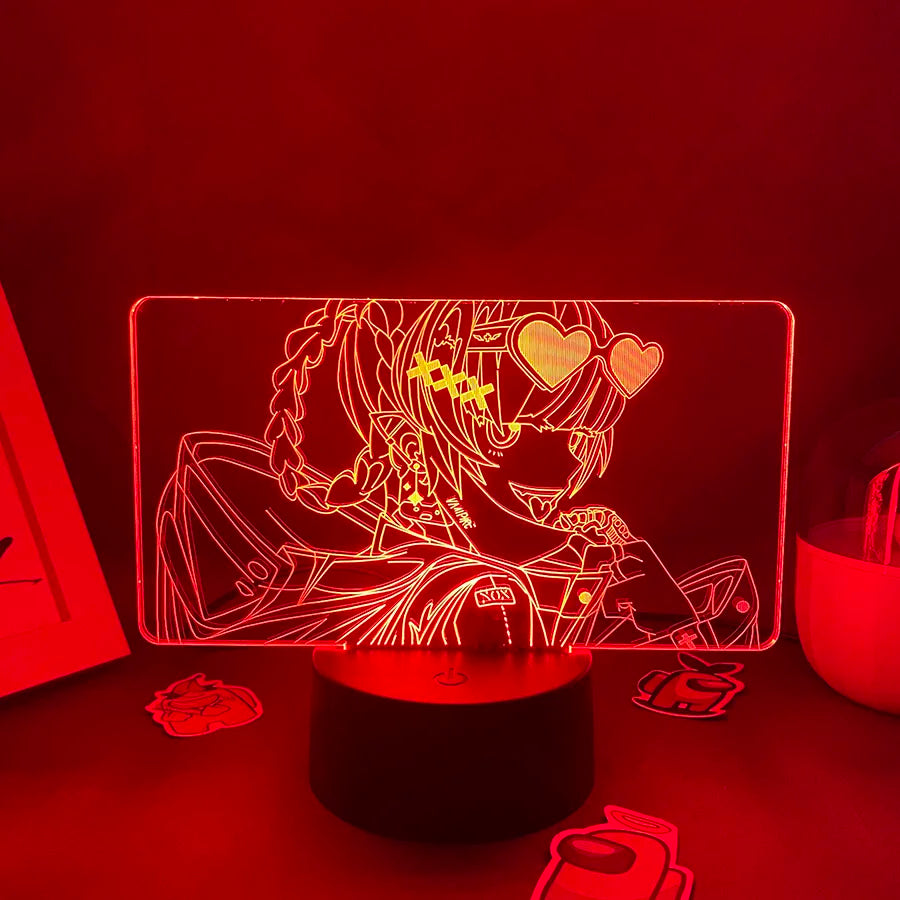 Nazuna Nanakusa 3D Neon Night Lights
