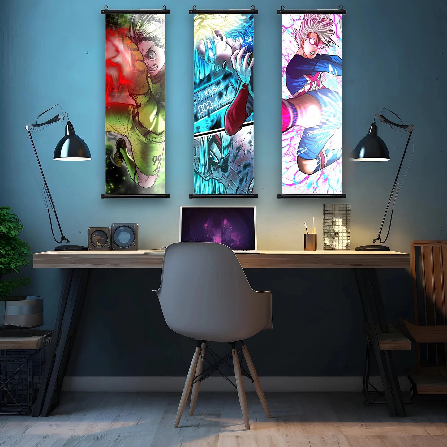Blue Lock Poster Wall Decor