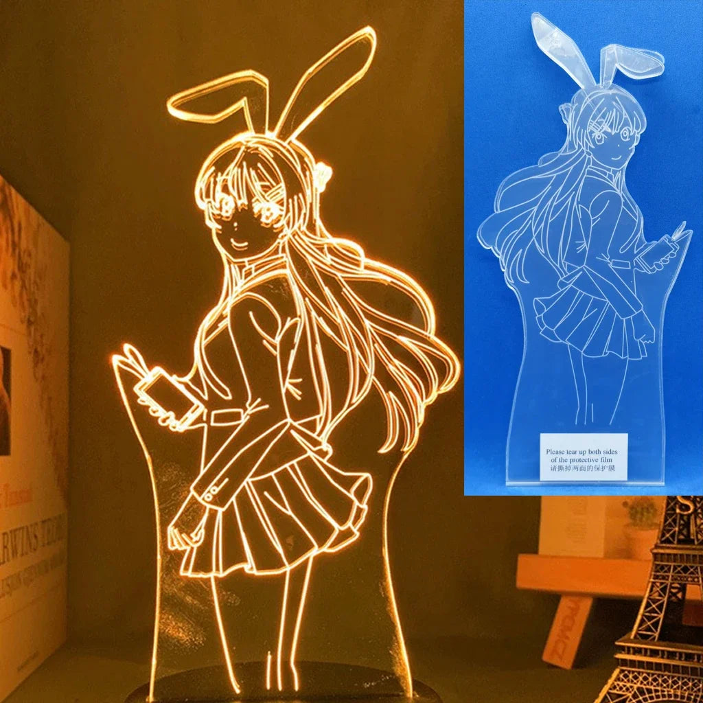 Colorful Anime Nightlight Decoration Lamps