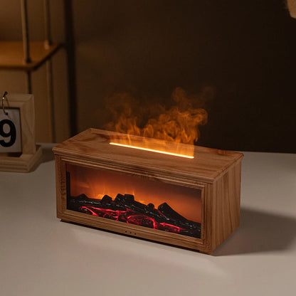 Fireplace diffuser mini flame