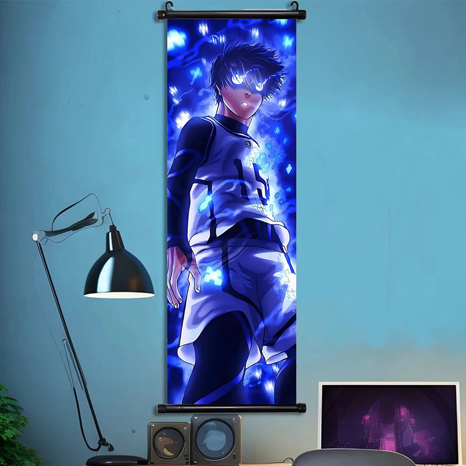 Blue Lock Poster Wall Decor