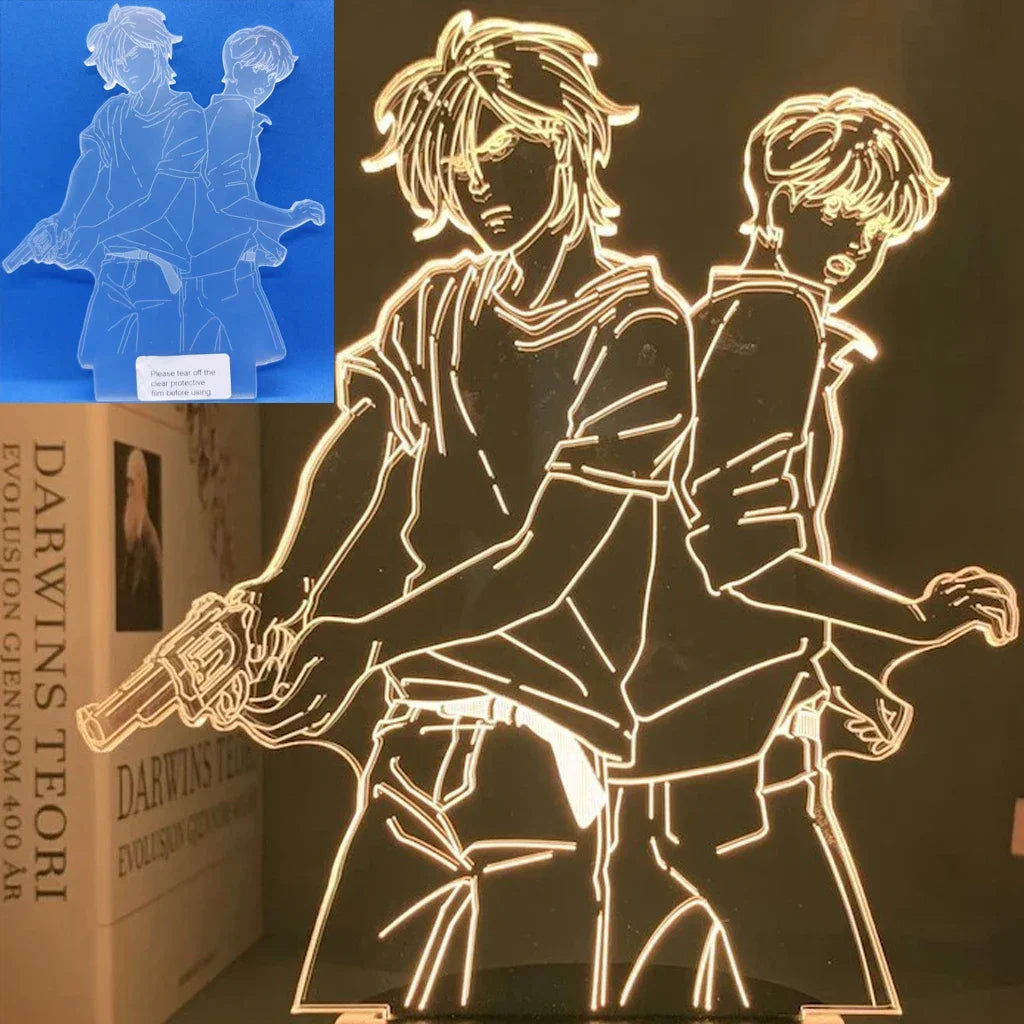 Colorful Anime Nightlight Decoration Lamps