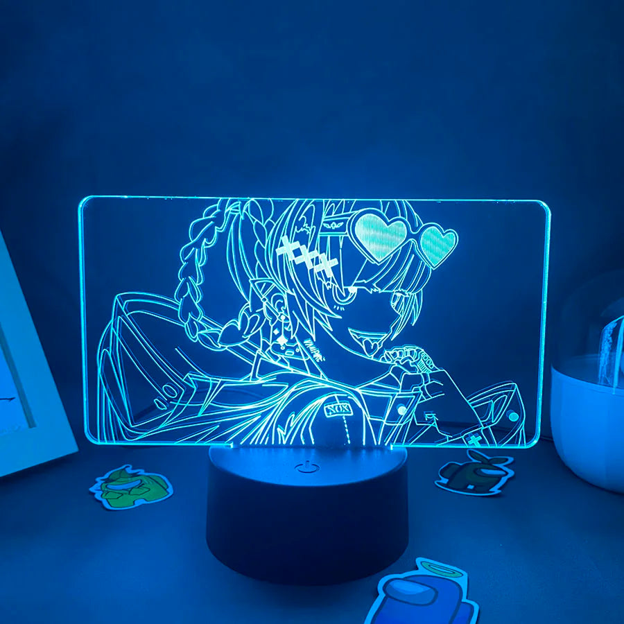 Nazuna Nanakusa 3D Neon Night Lights