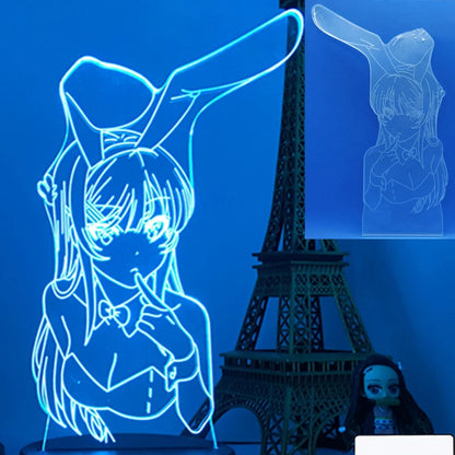Colorful Anime Nightlight Decoration Lamps