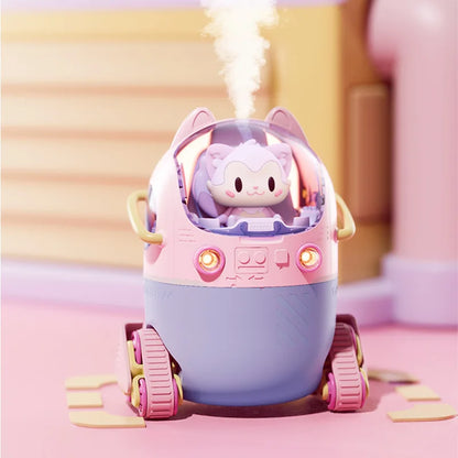 Lovely Cartoon Air Humidifier with Warm Light For Home Office Desk