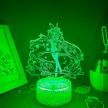 Genshin Impact Eula 3D Night Light
