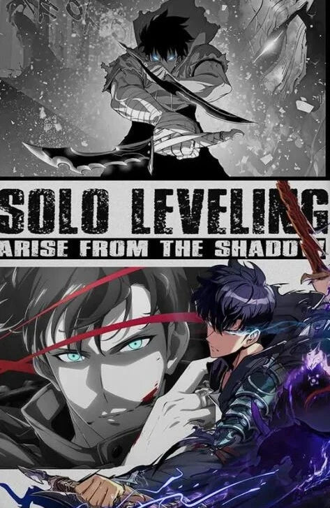 Solo Leveling Anime Poster For Living Room Home Decor