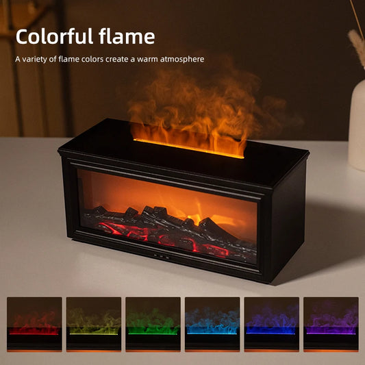 Fireplace diffuser mini flame