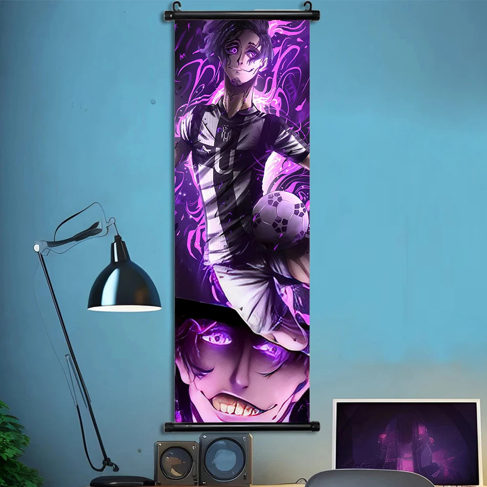 Blue Lock Poster Wall Decor