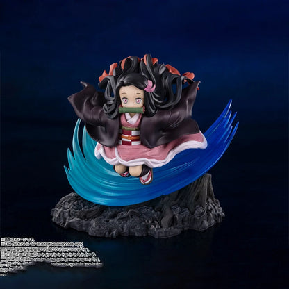 Nezuko, Inosuke & Tanjirou Figuarts  BATTLE Anime figure.