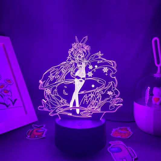 Genshin Impact Eula 3D Night Light