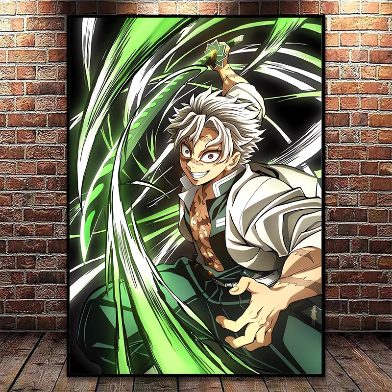 Demon Slayer Wall Art Poster Nezuko And Tanjiro