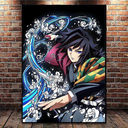 Demon Slayer Wall Art Poster Nezuko And Tanjiro