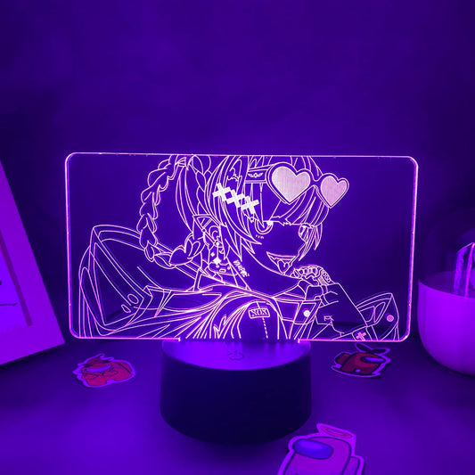 Nazuna Nanakusa 3D Neon Night Lights