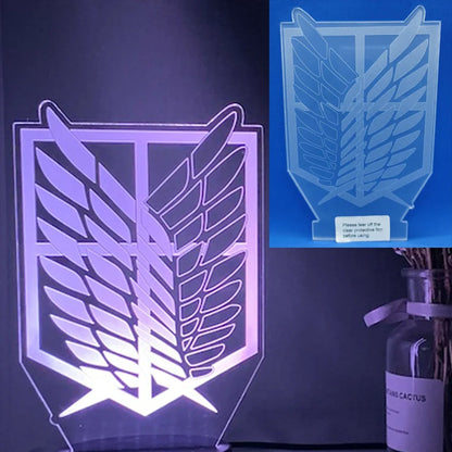 Colorful Anime Nightlight Decoration Lamps