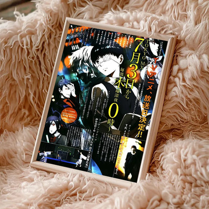 Tokyo Ghoul Anime Posters