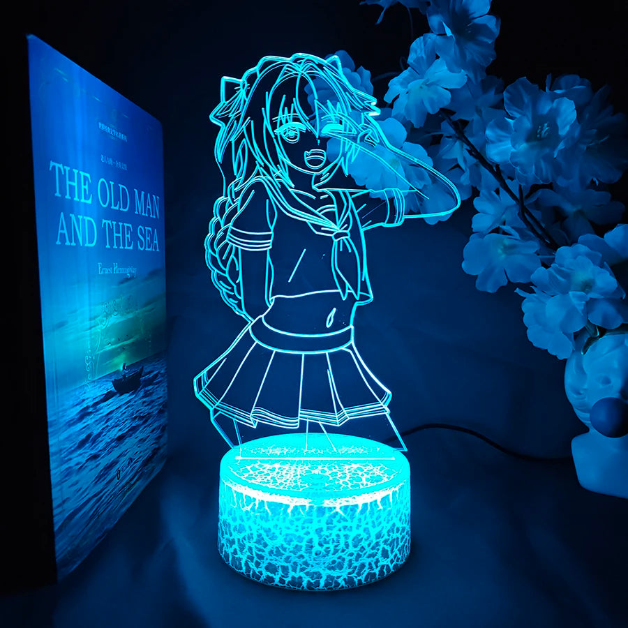Astolfo 3D Anime Night Lights For Bedroom